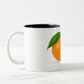 Levendige Oranje Mok - Ideaal voor warme Drinken (Links)