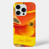 Levendige Oranje Tulp foto Case-Mate iPhone Case (Achterkant)