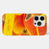 Levendige Oranje Tulp foto Case-Mate iPhone Case (Achterkant (horizontaal))