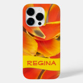 Levendige Oranje Tulp-foto's, aangepast Case-Mate iPhone Case (Achterkant)