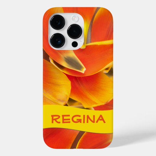 Levendige Oranje Tulp-foto's, aangepast Case-Mate iPhone Case (Achterkant)