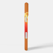 Levendige Oranje Tulpfoto Case-Mate iPhone Case (Achterkant / Rechts)