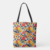 Levendige Orchard Harvest Wellness Canvas tas (Achterkant)