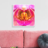 Levendige Orchidee Canvas Afdruk (Insitu (Woonkamer))