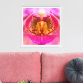 Levendige Orchidee Canvas Afdruk (Insitu (Woonkamer))