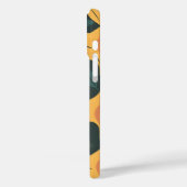 Levendige Organische Digitale Print iPhone16 Hoesj Case-Mate iPhone Case (Achterkant / Links)