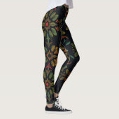 Levendige organische naadloze Leggings - Elegant D (Rechts)