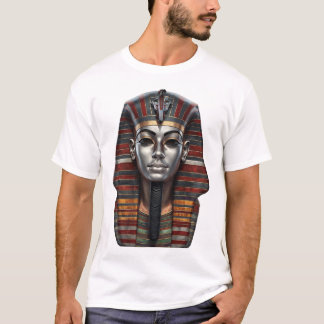 Levendige Oude Egyptische Begrafenismasker – Digit T-shirt
