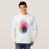 Levendige Overlap V01 T-shirt (Voorkant volledig)
