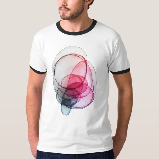 Levendige Overlap V02 T-shirt (Voorkant)