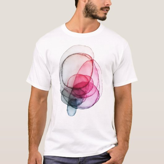 Levendige Overlap V02 T-shirt (Voorkant)