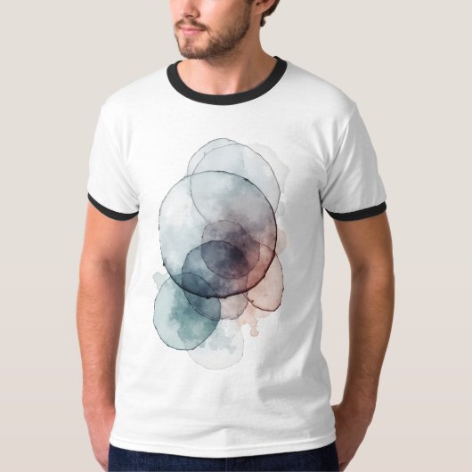 Levendige Overlap V03 T-shirt (Voorkant)