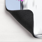 Levendige Paarse Blauwe Roze Hortensia Bloemen Muismat (Hoek)