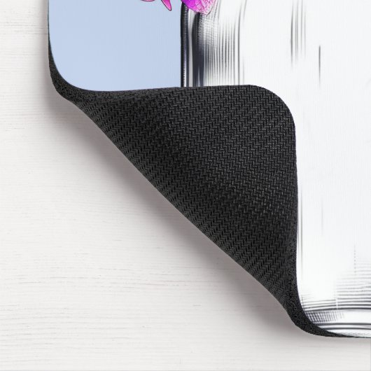 Levendige Paarse Blauwe Roze Hortensia Bloemen Muismat (Hoek)