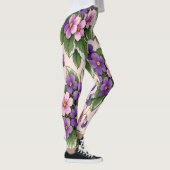 Levendige paarse damesleggings leggings (Rechts)