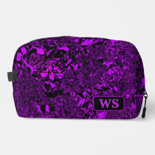 Levendige Paarse Monogram Toilettas Toilettasje
