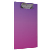 Levendige paarse naar roze gradiënt klembord (Rechts)