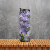 Levendige Paarse Rhododendrons Floral Thermosbeker