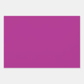 Levendige Paarse, roze en blauwe plaid Inpakpapier Vel (Voorkant 2)