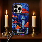 levendige paddenstoelenbossen Case-Mate iPhone case