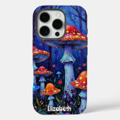 levendige paddenstoelenbossen Case-Mate iPhone case (Achterkant)