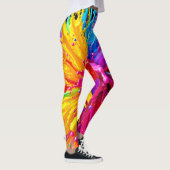 Levendige Paint Burst-energie Leggings (Rechts)