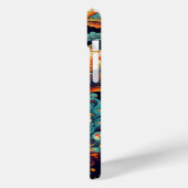 Levendige Paisley Delight Case-Mate iPhone Case (Achterkant / Links)