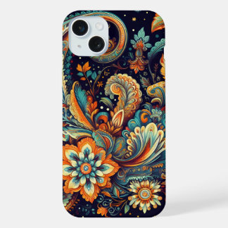 Levendige Paisley Delight iPhone 15 Plus Case