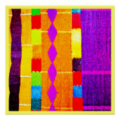 Levendige Paletharmonie Perfect Poster (Voorkant)