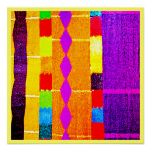 Levendige Paletharmonie Perfect Poster