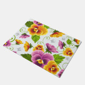 Levendige pannenkoeken bloemen deurmat (Schuin)