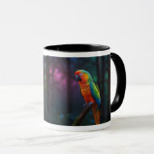 Levendige Parrot Paradise Mok (Voorkant rechts)