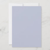 Levendige Pastel Wilde Bloemen Moderne Bruidsdouch Kaart (Achterkant)
