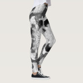 Levendige pastelsymmetrie - Abstracte getextureerd Leggings (Rechts)