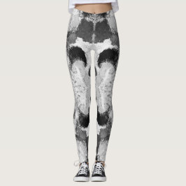 Levendige pastelsymmetrie - Abstracte getextureerd Leggings