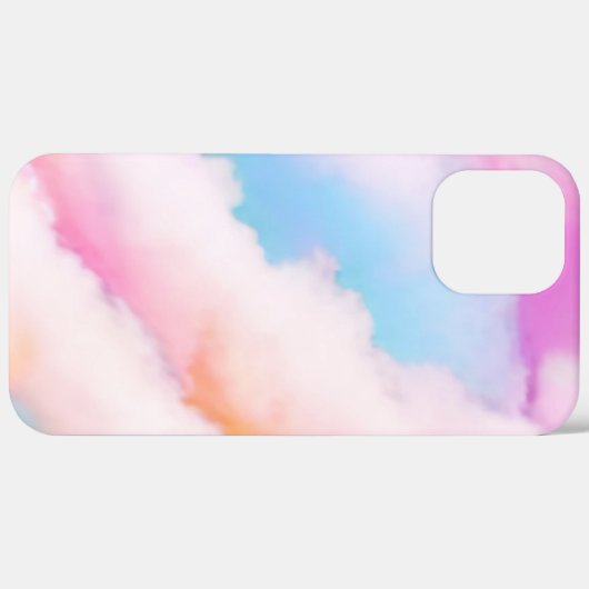 Levendige pastelwolken met dynamische tinten Case-Mate iPhone case (Achterkant (horizontaal))