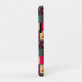 Levendige Patchworkdeken met Klassieke Bloemen Case-Mate iPhone Case (Achterkant/rechts)