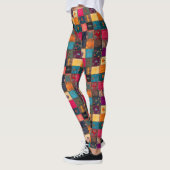 Levendige Patchworkdeken met Klassieke Bloemmotiev Leggings (Links)