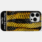 Levendige patronen van een giftige slang Case-Mate iPhone case (Achterkant (horizontaal))