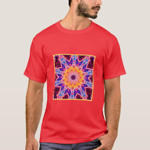 Levendige Patroon Power Art T-shirt