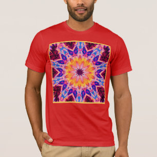 Levendige Patroon Power Art T-shirt