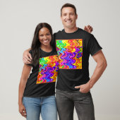 Levendige Patroon Stijl Kunst T-shirt (Unisex)