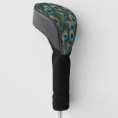 Levendige Pauwveren Golfheadcover (Schuin)