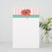 Levendige persoonlijke artikelen briefpapier (Staand voorkant)