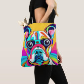 Levendige PET-bril ontwerp Tote Bag (Dichtbij)