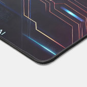 Levendige Phoenix Desk Mat | Kleurrijke gaming & k (Hoek)