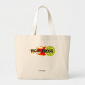 Levendige Pickle Boss Graphic Persoonlijk Grote Tote Bag (Voorkant)