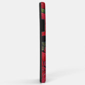 Levendige poinsettia in de Waterverf Case-Mate iPhone Case (Achterkant/rechts)