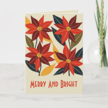 Levendige Poinsettia Kerstbloem uit het midden van