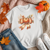 Levendige Pompoen Boog Thanksgiving Tshirt
